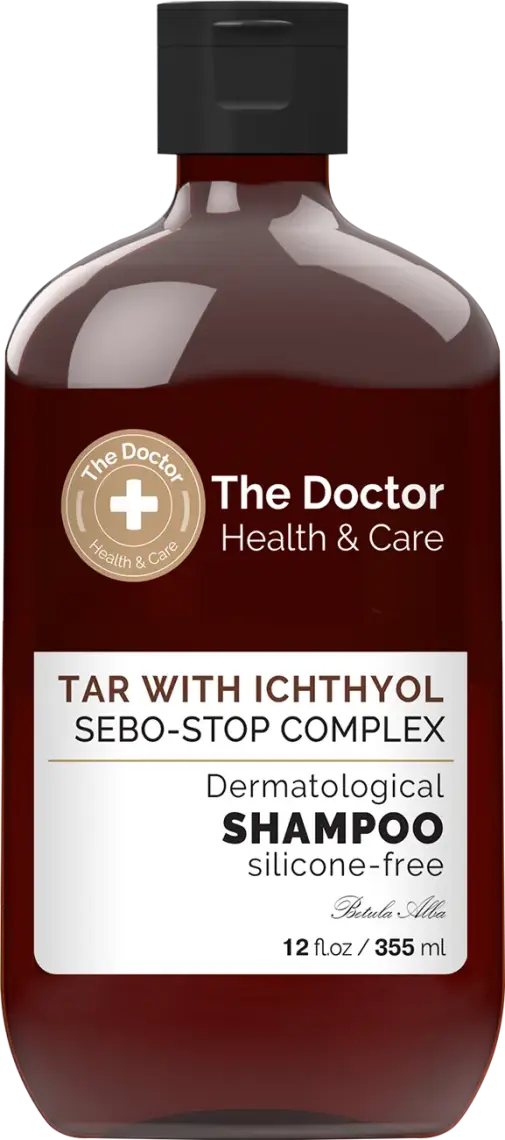 Шампунь The Doctor Health & Care Дерматологічний дьогтярний з іхтіолом себо-стоп 355 мл