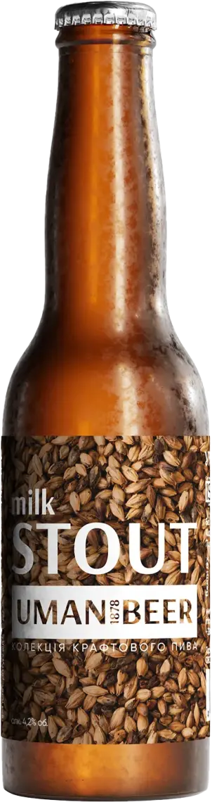Пиво Уманьпиво Milk Stout темне 4.2% 0.33 л