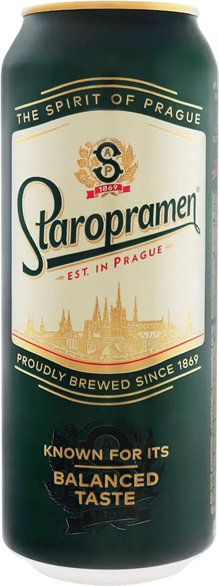 Пиво Staropramen 4,2% 0,48л