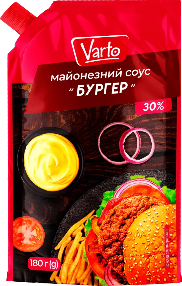Майонезний соус Varto Бургер 180 г