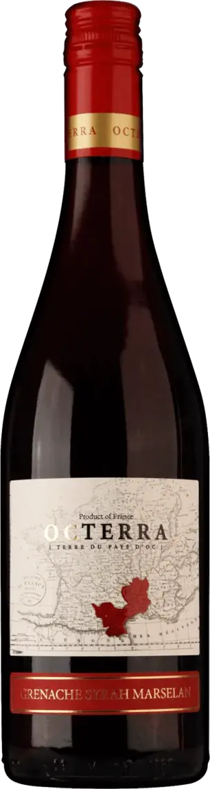 Вино Octerra Grenache Syrah червоне сухе 0,75 л