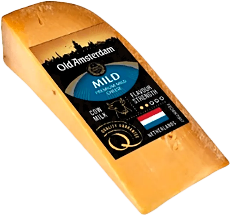 Сир Old Amsterdam Mild твердий витриманий 4 місяці 48% ваговий