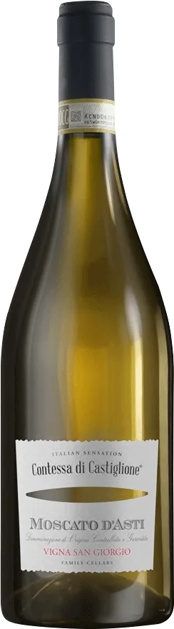 Вино Contessa di Castiglione Moscato D`Asti DOCG біле солодке 0,75 л