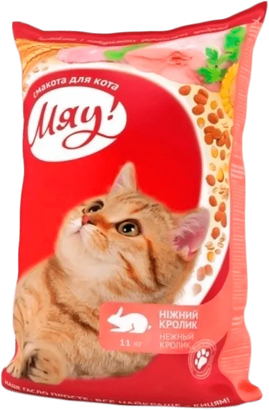 Корм Мяу! для котів з кроликом 11 кг