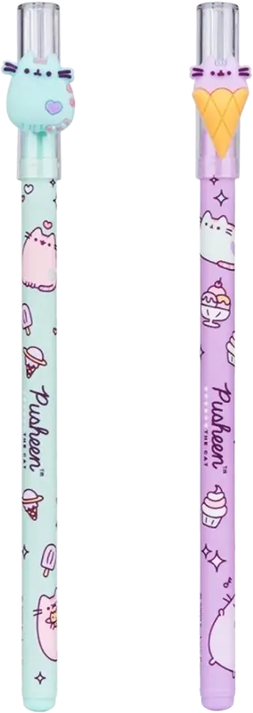 Ручка Yes! Pusheen масляна синя 0.7 мм