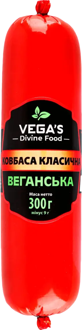 Ковбаса Vega's Класична веганська 300 г