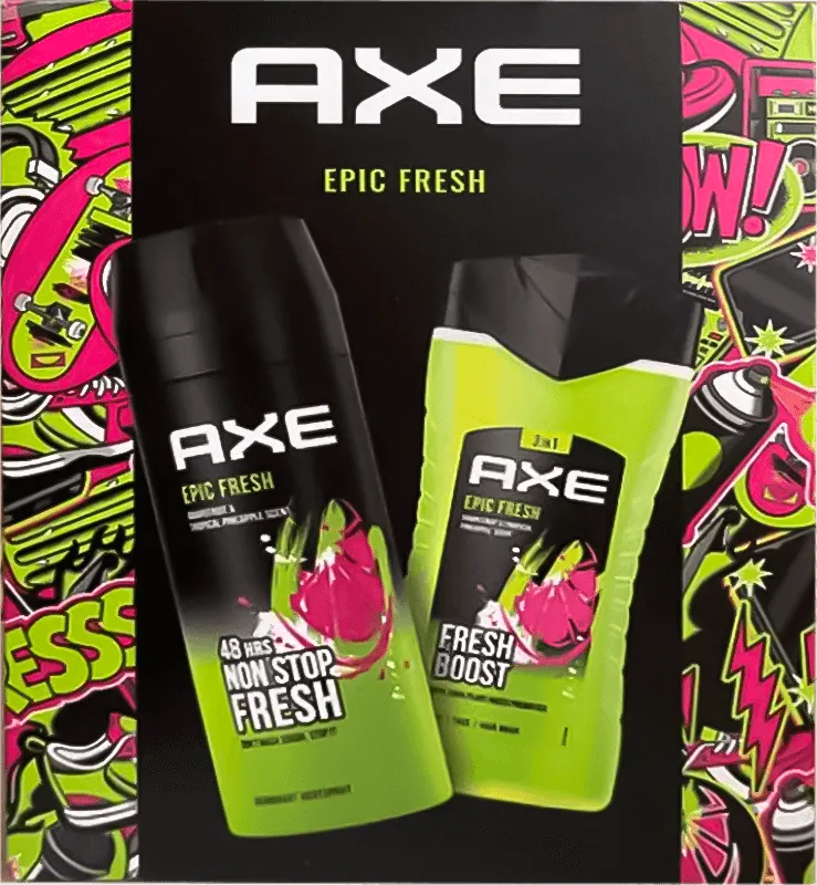 Набір подарунковий Axe Epic Fresh чоловічий гель для душу та дезодорант