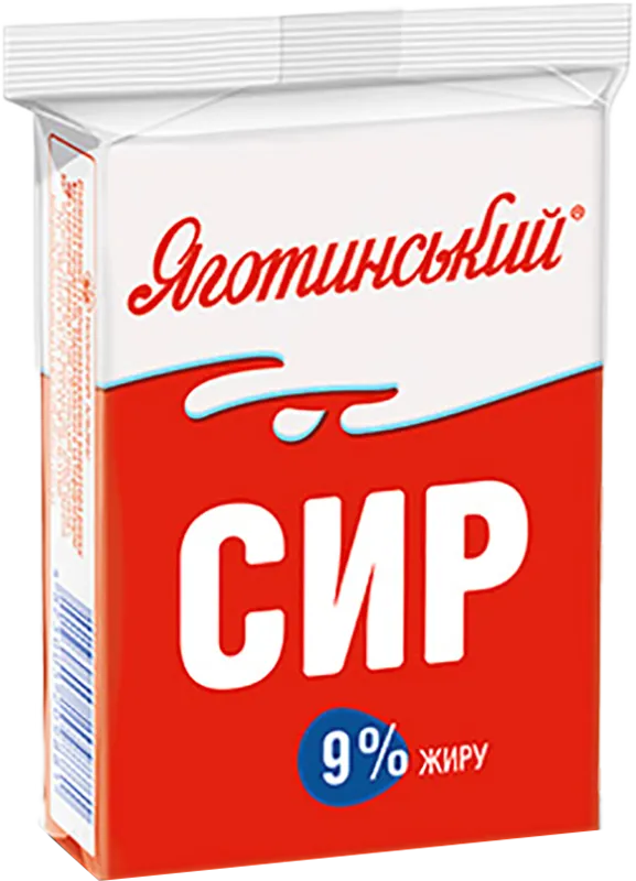 Сир кисломолочний Яготинський 9% 180 г