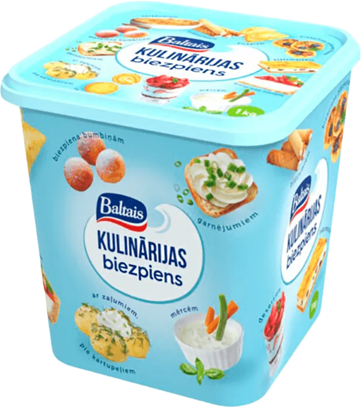 Сир Baltais кулінарний 1 кг