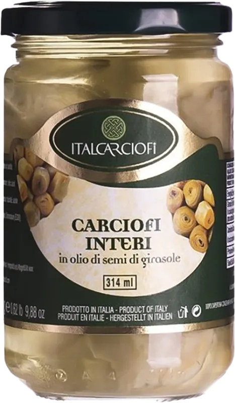 Артишоки Italcarciofi смажені в олії 314 мл