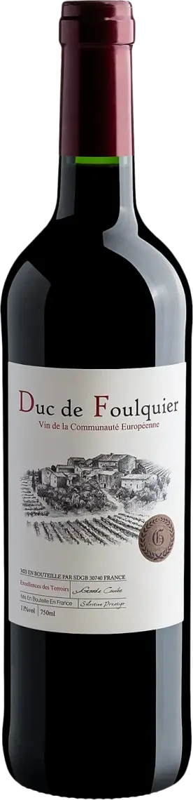 Вино Duc de Foulquier червоне сухе 11% 0,75 л