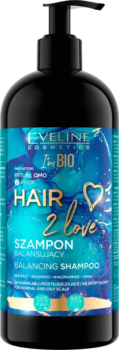 Шампунь Eveline Hair 2 Love балансуючий 400 мл