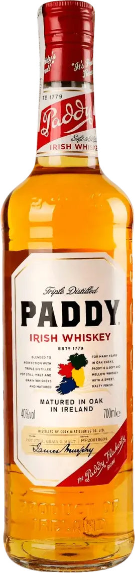 Віскі Paddy 3 роки витримки 40% 0,7 л