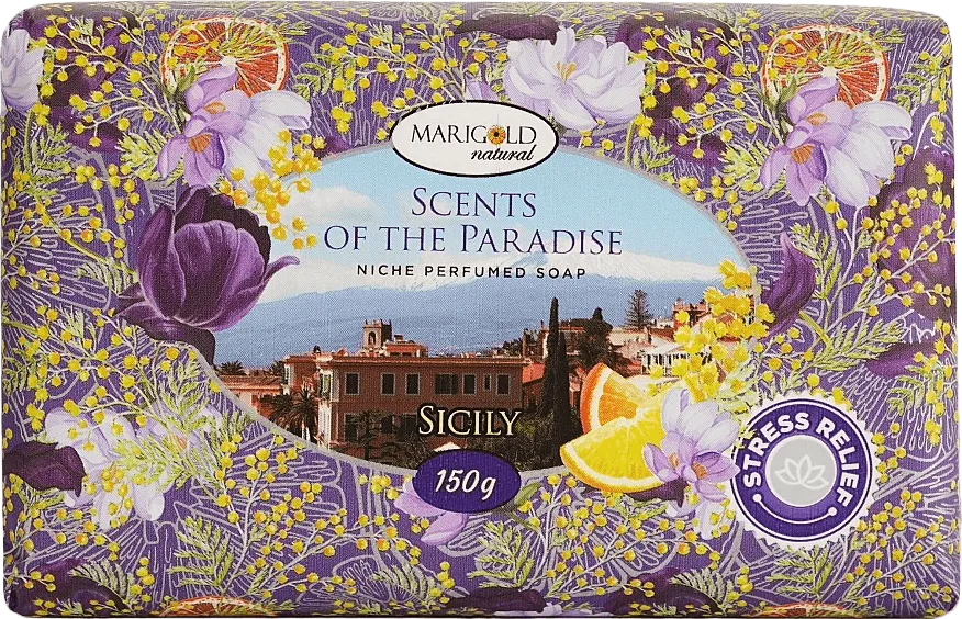 Мило Marigold Natural Сицилія туалетне тверде 150 г