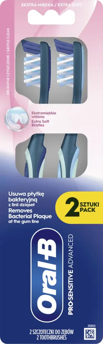 Зубна щітка Oral-B Pro-Sensitive Advanced Екстрам'яка 2 шт