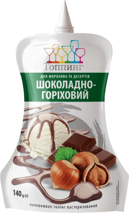 Топінг Топпинг шоколадно-горіховий 140 г