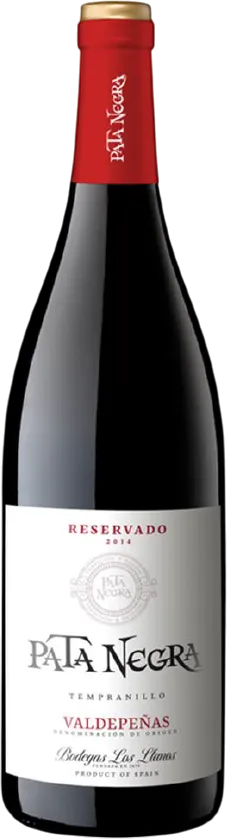 Вино Pata Negra Valdepenas Reservado червоне сухе 13% 0.75 л