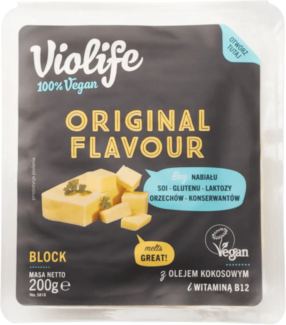 Сир рослинний Violife Original Vegan 200 г