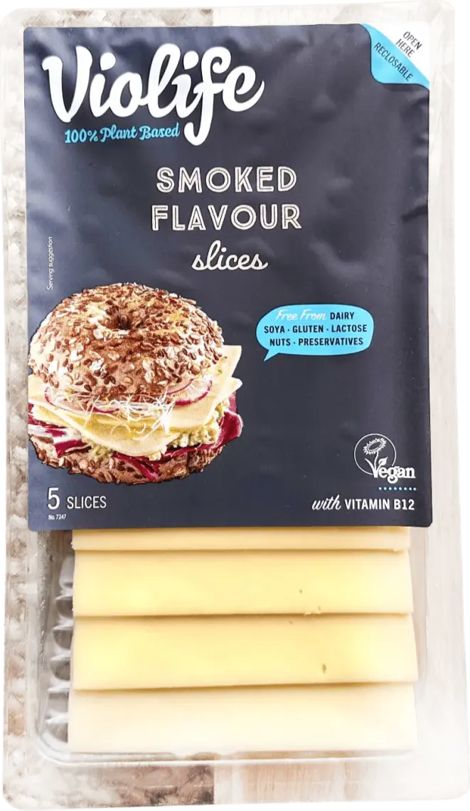 Сир рослинний Violife Gouda Vegan слайсами 100 г