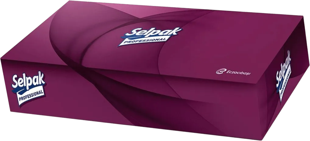 Cерветки косметичні Selpak Pro Extra 2-шарові в коробці 80 шт