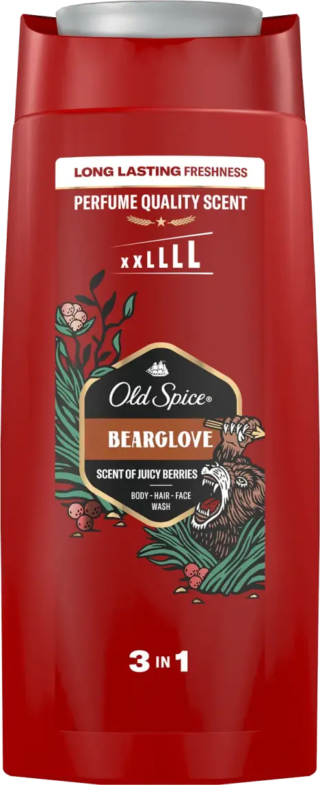 Гель-шампунь для душу Old Spice Bearglove 2в1 675 мл