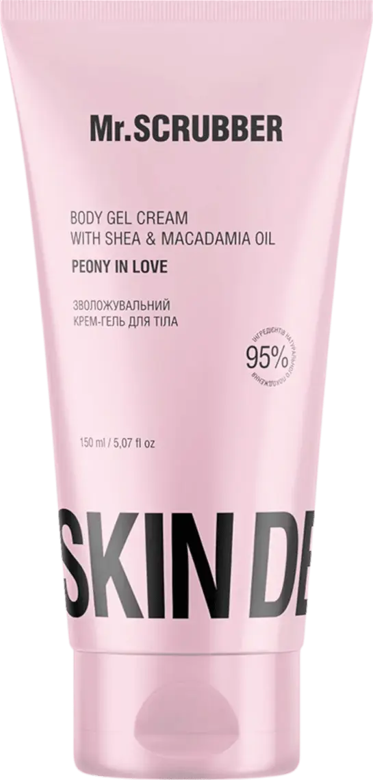 Крем-гель для тіла Mr.Scrubber Skin Delights Peony in Love зволожуючий 150 мл