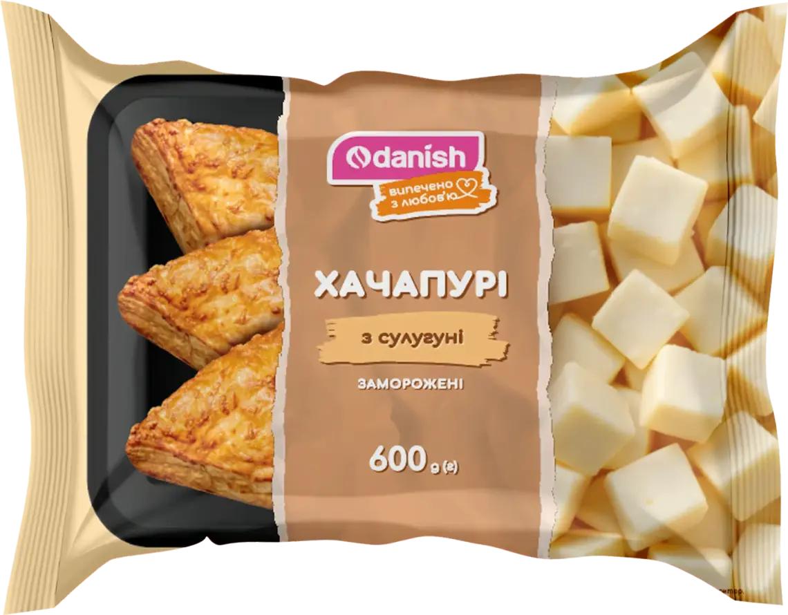 Хачапурі Danish з сулугуні заморожені 600 г