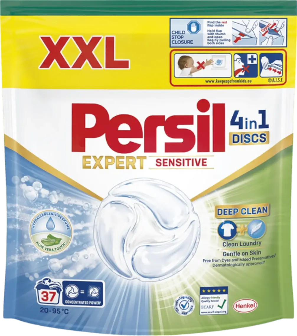 Диски Persil 4in1 Expert Sensitive 37 шт