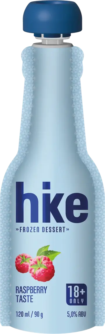 Десерт Hike Raspberry з горілкою заморожений 5% 90 г
