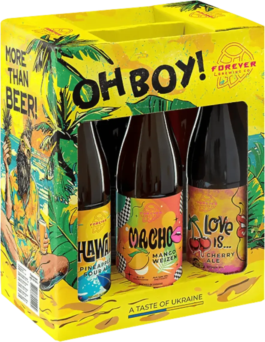 Набір пива Forever Oh Boy! 6 шт x 0.5 л
