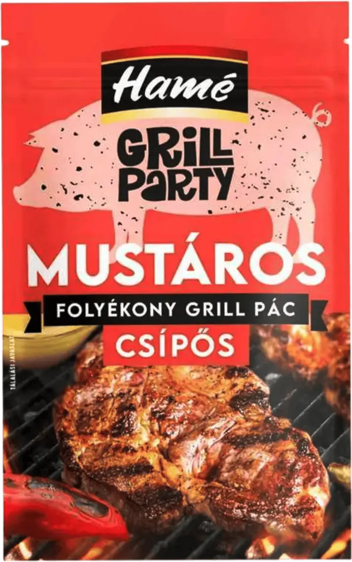 Маринад для м'яса Hame Grill Party Пікантний з медом і гірчицею 80 г