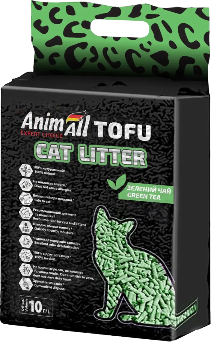 Наповнювач AnimAll Зелений чай тофу 10 л