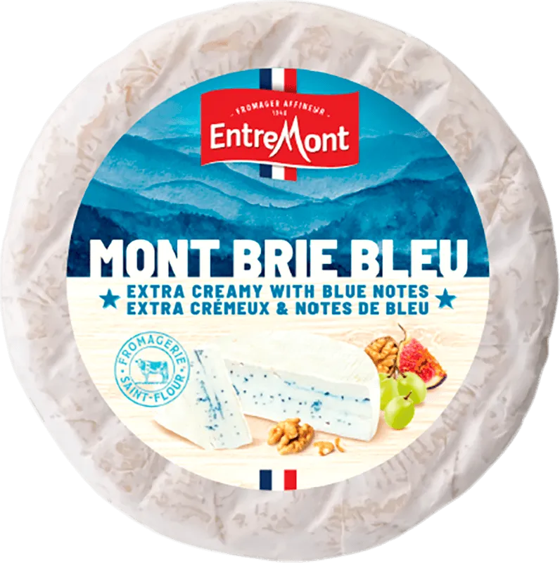 Сир Entremon Mont Brie Bleu 70% ваговий