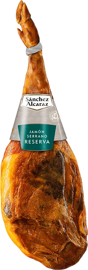 Хамон Sanchez Alcaraz De Cebo De Campo Iberico 50% зелений на кістці ваговий