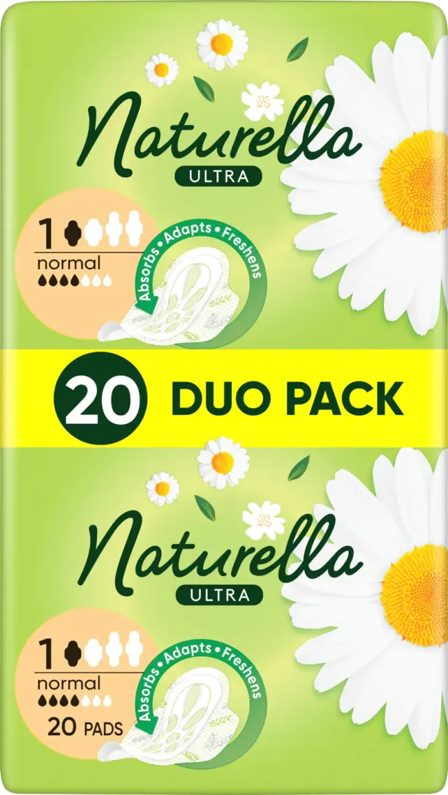 Прокладки гігієнічні Naturella Ultra Camomile Normal 20 шт.