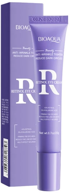 Крем для шкіри навколо очей Bioaqua Retinol Eye Cream з ретинолом 20 г (NO.BQY18793)