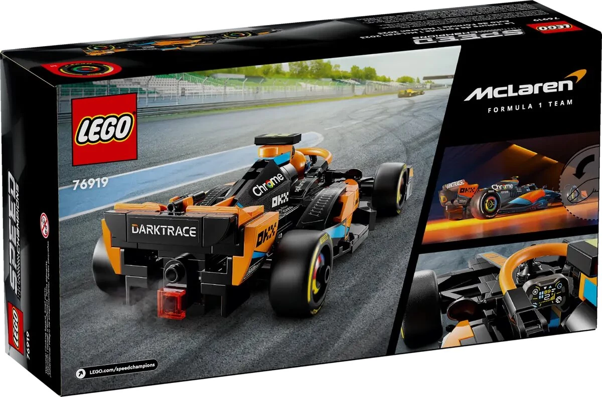Конструктор LEGO Speed Champions Гоночний болід McLaren Формула 1 версія 2023 245 елементів (76919)