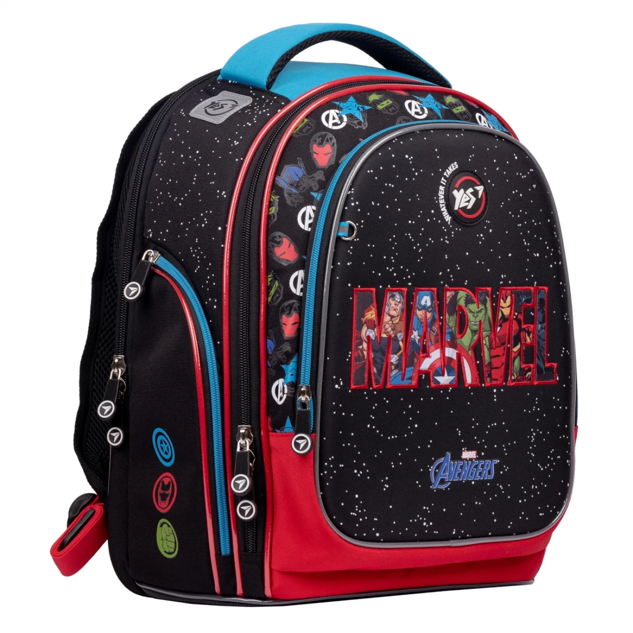 Рюкзак шкільний Yes S-84 Marvel.Avengers напівкаркасний 19 л (552603)