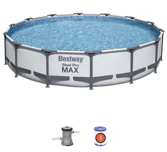 Басейн каркасний Bestway Pro Max круглий 427х84 см (6941607328897)