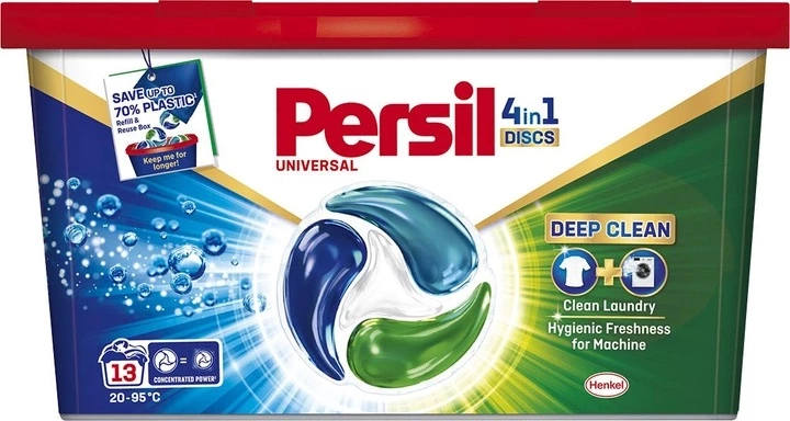 Диски для прання Persil 4in1 Discs Universal Deep Clean, 13 шт.