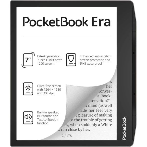 Електронна книга PocketBook 700 Silver