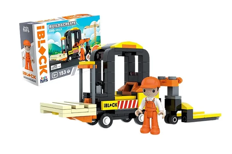 Конструктор iBlock Junior Kids hits Навантажувач 153 деталі (38634)