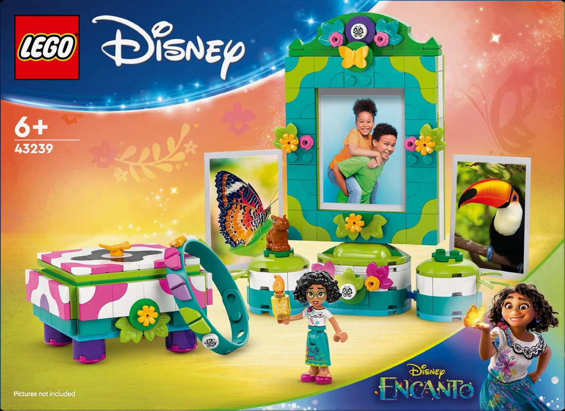 Конструктор LEGO Disney Classic Фоторамка й скриня для прикрас Мірабель 334 деталі (43239)