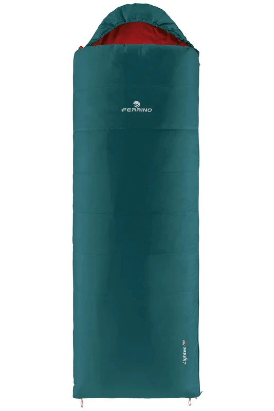 Спальний мішок Ferrino Lightec 700 SQ/+20C Green Left (86154NVVS)