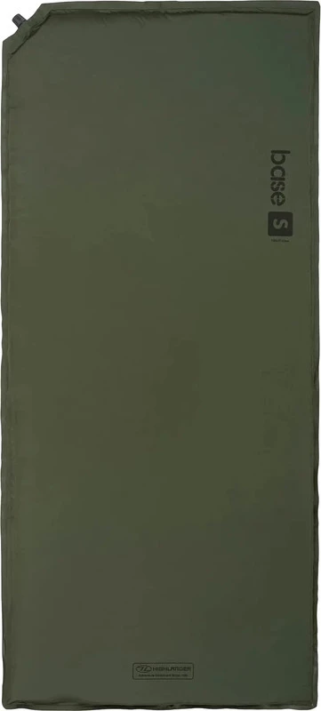 Килимок самонадувний Highlander Base S Self-inflatable Sleeping Mat 3 cm Olive