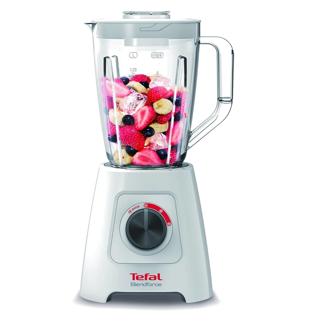 Блендер Tefal Blendforce стаціонарний 600Вт, чаша-1250мл, білий