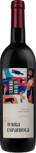 Вино Terra Espaniola червоне напівсолодке 0.75 л 10.5%
