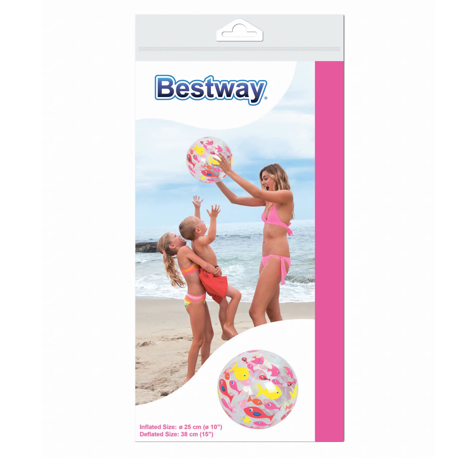 М'яч надувний Bestway 379027, 25 см (3245675815499)