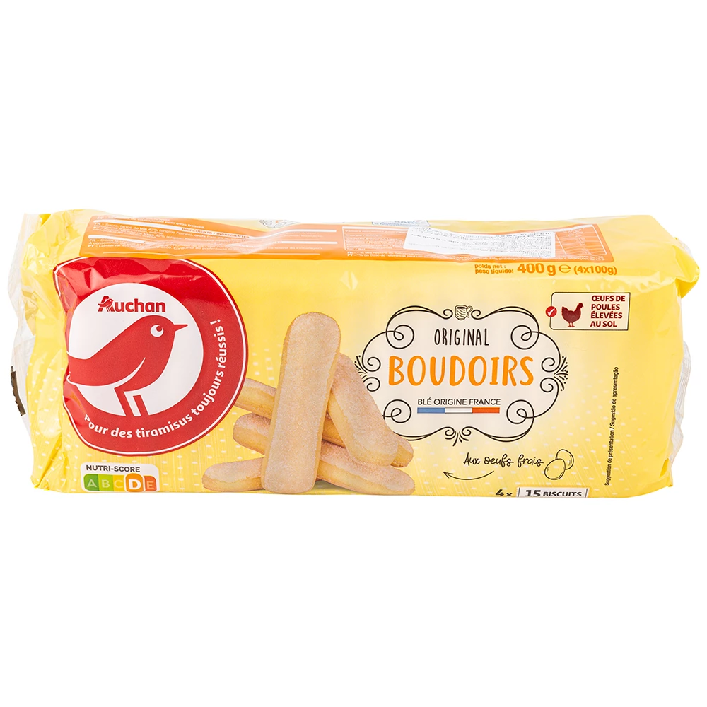Печиво савоярді Auchan Original, 400 г