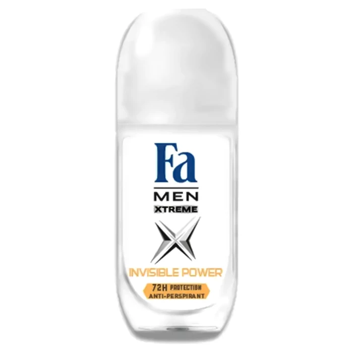 Дезодорант Fa Men Xtreme Invisible Power, роликовий, 50 мл